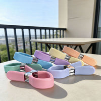 Stainless Steel Laundry Clips with Rubber Tips, Windproof Clothes Pegs for Drying Quilts and Socks