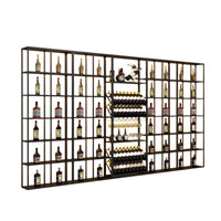 Nordic Freestanding Wine Rack Display Cabinet for Commercial and Home Use