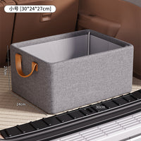Foldable Cationic Car Trunk Organizer with Lid for Travel and Storage