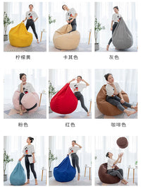 Bean Bag Chair Cover Replacement Washable Liner for Kids and Adults