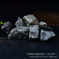 Natural Labradorite Crystal Rough Stones for Aromatherapy and Home Decor