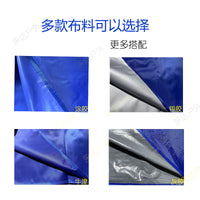 Heavy-Duty Square Canopy Top Replacement for Outdoor Stall Tent, Waterproof Sunshade Tarp