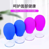 Mini Silicone Cupping Set for Face and Body - Facial Lifting, Anti-Aging, Lymphatic Drainage, and Gua Sha Massage