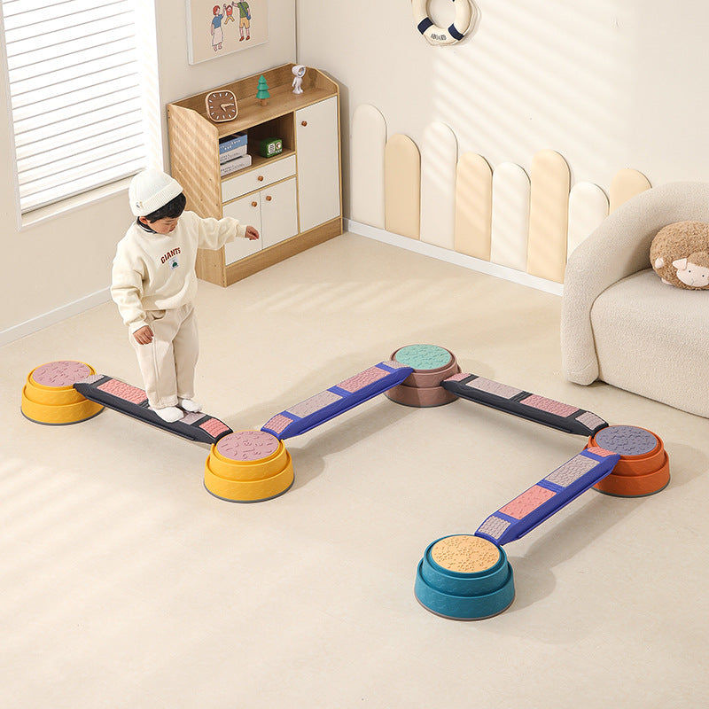 Non-Slip Sensory Balance Beam Building Blocks for Early Education