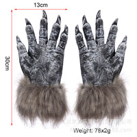Halloween Werewolf Claw Gloves for Adult Cosplay Party