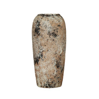 Wabi-Sabi Style Vintage Ceramic Vase Rustic Zen Decor