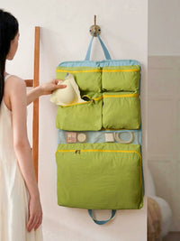 7-in-1 Travel Hanging Wardrobe Organizer Bag for Clothes Underwear Luggage