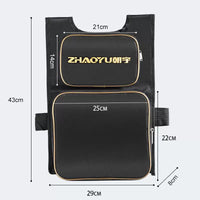 Fishing Chair Back Hanging Bag Multi-functional Tool Storage Pouch for Tackle Box