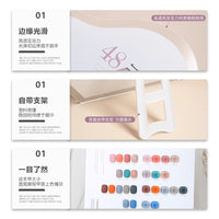 Acrylic Nail Art Color Display Board for Gel Polish Swatches