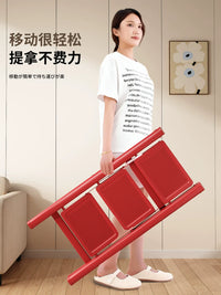 Folding Telescopic Ladder, Thickened Aluminum Alloy A-Frame Step Stool for Home and Indoor Use, Multi-functional Climbing Ladder