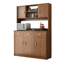 Tall Sideboard Cabinet for Dining Room Kitchen Storage