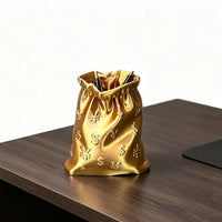 Lucky Money Bag Pen Holder for Desk Organization
