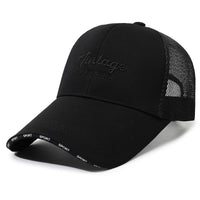 Unisex Extra Wide Brim Baseball Cap with 10.5cm Visor for Sun Protection