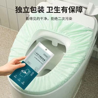 Disposable Extra Large Toilet Seat Covers for Travel and Hotels, Thickened Waterproof