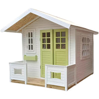 Outdoor Garden Wooden Playhouse for Kids, Interactive Game House, Assembled Tree House, Anti-corrosion Wood Mobile Gazebo
