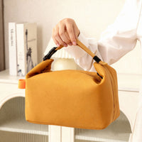 Foldable Insulated Lunch Bag, Waterproof Portable Thermal Picnic Tote for Work and Travel, Large Capacity Food Container
