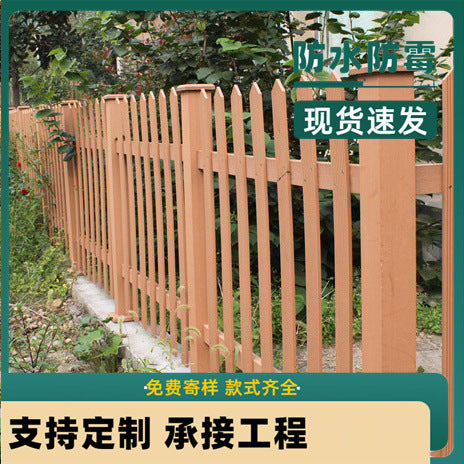 Outdoor Wood Plastic Composite Landscape Guardrail for River Walkways