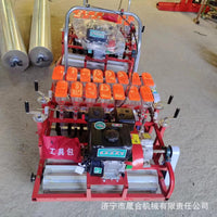 Hand-Pushed Agricultural Seeder for Garlic, Angelica, and Vegetable Planting