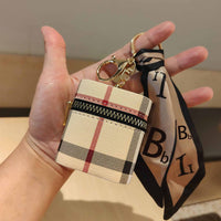 Portable Mini Earphone Case Keychain Coin Purse Lipstick Storage Bag