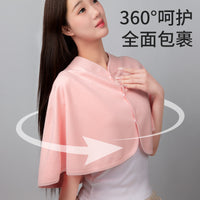 Maternity Fleece Shawl for Postpartum Nursing and Warmth