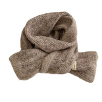 Color Block Knitted Scarf and Hat Set for Women, Korean Style Warm Winter Accessories