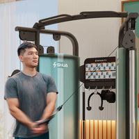 Shuhua SH-G698 Home Gym Power Rack with Squat Stand and Cable Crossover