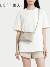 Women's Oxford Cloth Crossbody Bag Multi-layer Phone Purse Nylon Fashion Shoulder Bag