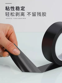 Blackout Adhesive Tape for LED Light Blocking, Waterproof, High-Temperature Resistant, No Residue