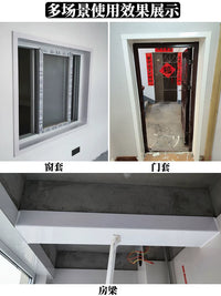Carbon Crystal Pipe Cover for Balcony and Window Sills, Decorative Corner Protector