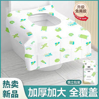Disposable Toilet Seat Covers for Travel, Individually Wrapped, Non-Adhesive, Bulk Pack for Hotels
