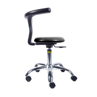 Dental Clinic Assistant Stool with Adjustable Height and Swivel for Medical Professionals