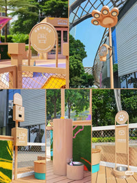 Pet Playground Dog Agility Training Equipment Obstacle Course Physical Fitness Gear