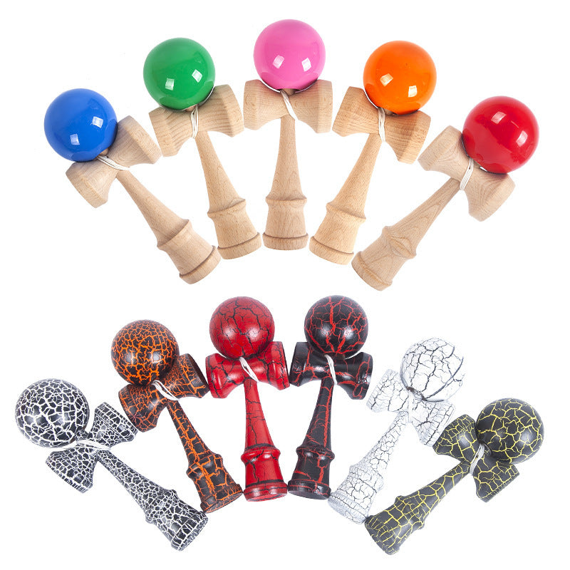 Wooden Kendama Skill Toy for Kids and Adults, Hand-Eye Coordination Game