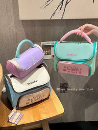 Large Capacity Portable Travel Cosmetic Bag for Skincare and Makeup Organization