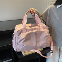 Expandable Sports Duffel Bag for Gym, Travel, Yoga, and Business Trips