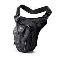 Motorcycle Leg Bag, Hard Shell Waterproof Motorbike Drop Leg Bag for Men Women, Outdoor Sports Shoulder Bag, Lightweight