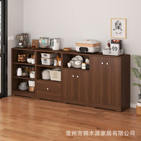 New Chinese Style Sideboard Wine Cabinet Kitchen Storage Cabinet Living Room Wall Shelf Home Furniture