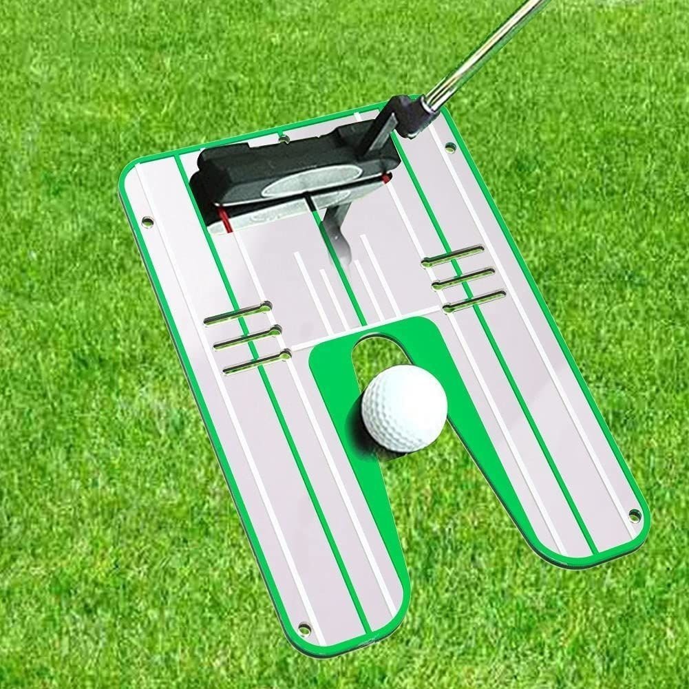 Golf Putting Alignment Mirror Training Aid