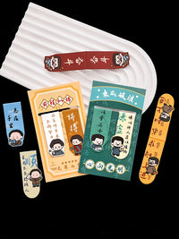 Inspirational Magnetic Bookmarks for Students - Double-Sided Page Clips, 20-Pack