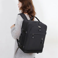 Carry-On Large Capacity Travel Backpack for Men, Waterproof & Wear-Resistant Laptop Bag