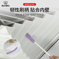 Japanese Gap Cleaning Brush with Electrostatic Dust Removal Duster for Air Conditioners and Musical Instruments