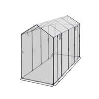 Tower-shaped Greenhouse for Vegetables, Succulents, and Flowers - Insulated, Rainproof, Plastic-Coated Steel Frame with Sunshade and Insect Net
