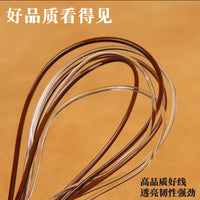 Clear Crystal Elastic Beading Cord for DIY Bracelets and Jewelry Making