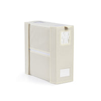 4-Piece Fabric Storage Box Set for Clothes and Linens