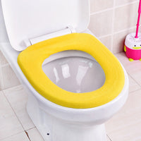 Reusable Plush O-Shaped Toilet Seat Cover for Travel and Postpartum Use
