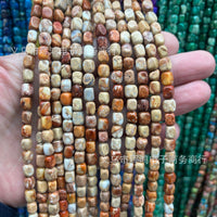 Natural Shoushan Stone Imperial Jasper Irregular Loose Beads for DIY Jewelry Making