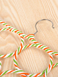 Multi-functional Scarf, Belt, and Tie Hanger with Multiple Rings