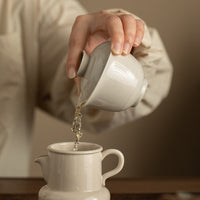 Handmade Ash Glaze Gaiwan Tea Bowl for Kung Fu Tea Ceremony