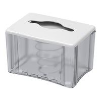 Commercial Countertop Tissue Box with Spring, Large Capacity Dispenser for Restaurants
