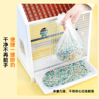 Disposable Plastic Cage Liners for Small Pets - Bird, Rabbit, Guinea Pig Cage Tray Films